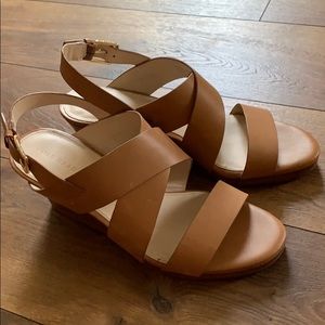 COLE HAAN Leather Wedges